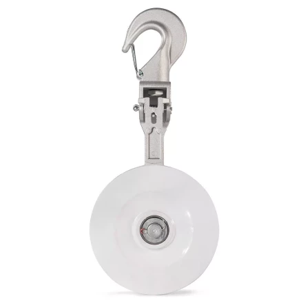 Ролик монтажный алюминиевый с крюком КВТ РМ-3 для раскатки проводов СИП (102114) купить в Ижевске