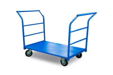 Тележка платформенная TOR ТП-Д (700х1200) с двумя ручками (колеса 160) 1023306 купить в Ижевске