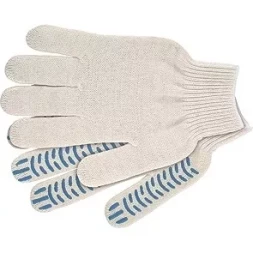 Перчатки х/б ПВХ-покрытие "Волна" 10 класс Россия 67777