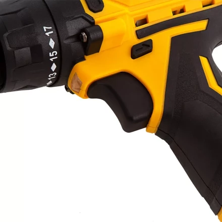 Дрель-шуруповерт аккумуляторная CDL-12CB, Li-Ion, 12 В, 1 акк.// Denzel 26102 купить в Ижевске