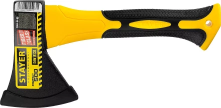 Топор COMPACT 600 г с фиберглассовой рукояткой, STAYER 2064-06 2064-06_z01 купить в Ижевске