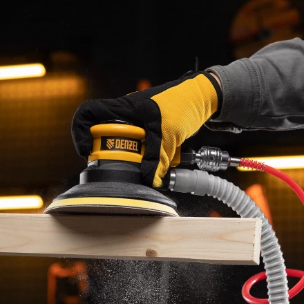 Эксцентриковая шлифовальная машина Denzel EPG150, 150 мм, 10000 об/мин, 5 мм, 160 л/мин 57476 купить в Ижевске