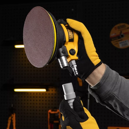 Эксцентриковая шлифовальная машина Denzel EPG150, 150 мм, 10000 об/мин, 5 мм, 160 л/мин 57476 купить в Ижевске