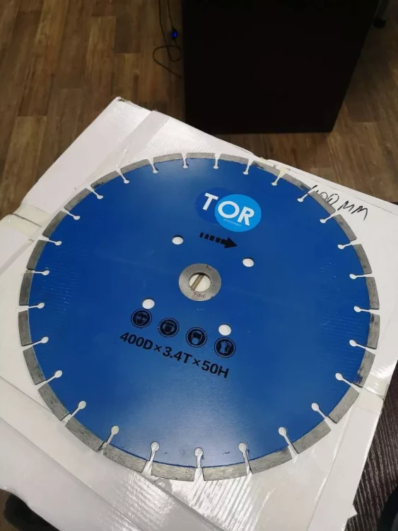 Диск по бетону для швонарезчиков HQR500A-2 (E) 400Dx3,6Tx50H (Cutter Disc 400 mm) 1019724 купить в Ижевске