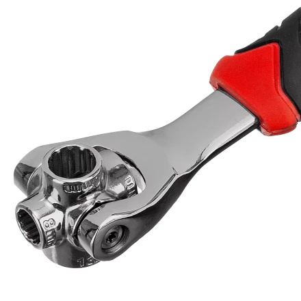 Ключ универсальный 48 в 1, СrV, 8-19мм, Spline Matrix 14999 купить в Ижевске