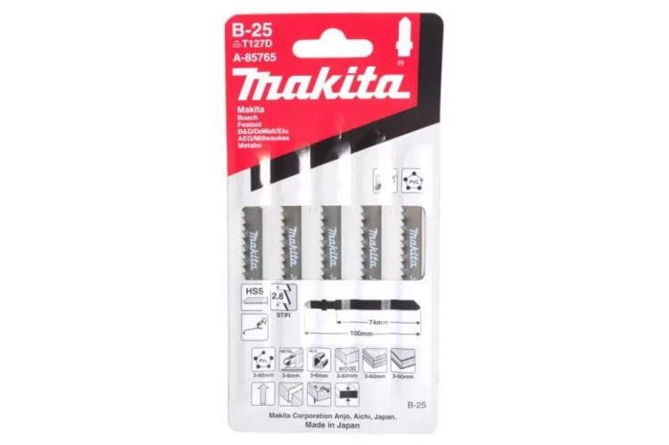 Пилки для лобзика Makita B-25 A-85765 купить в Ижевске