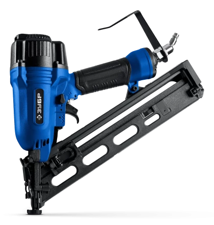 ЗУБР DA34-64, пневматический финишный нейлер для реечных гвоздей ЗУБР 15Ga, DA34 (32-64 мм), Профессионал (31926) купить в Ижевске