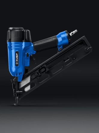 ЗУБР DA34-64, пневматический финишный нейлер для реечных гвоздей ЗУБР 15Ga, DA34 (32-64 мм), Профессионал (31926) купить в Ижевске