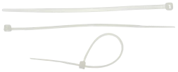 Кабельные стяжки белые КС-Б2 нейлоновые пакет серия ПРОФЕССИОНАЛ