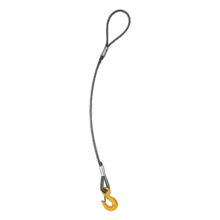 Строп канатный одноветвевой 1СК 1 т L=5.5 м с кч гост 1.0 т опрессовка купить в Ижевске