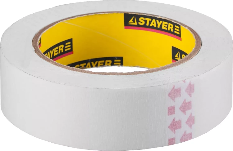 Малярная лента STAYER "MASTER", креповая, 25мм х 40м 1211-25 купить в Ижевске