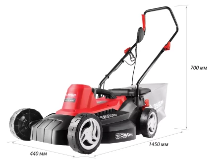 Газонокосилка электрическая ЗГКЭ-38-1600 серия МАСТЕР купить в Ижевске