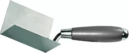 Мастерок из нерж. стали 110 х 75 х 75 мм для внутренних углов деревянная ручка  MATRIX 86310 купить в Ижевске