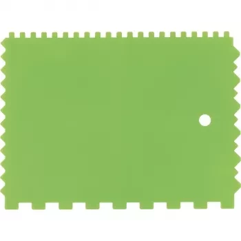 Шпатель для клея, пластмассовый, 130х170 мм, зубчатый  СИБРТЕХ 86018 купить в Ижевске