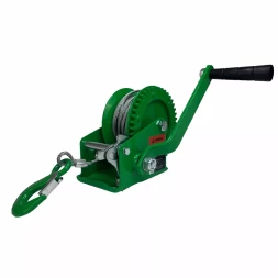 Лебедка ручная барабанная HITCH HW 700 700 кг канат 10 м (SZ073174)