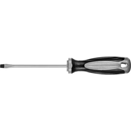 Отвертка MIRAX 25095-05-10, закаленный стержень, двухкомпонентная рукоятка, SL5x100мм 25095-05-10 купить в Ижевске