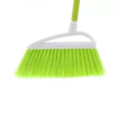 Щетка пластмасовая  для   230 мм &quot;LUX&quot; салатовая щетина c черенком 120 см D22мм ELFE 93560