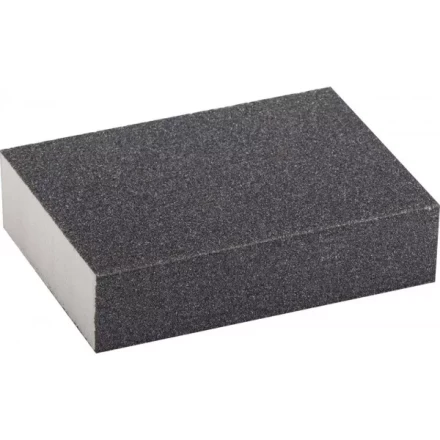 Губка шлифовальная ЗУБР &quot;ЭКСПЕРТ&quot; четырехсторонняя, SiC, средняя жесткость, Р120, 100х68х26 мм 35612-120 купить в Ижевске