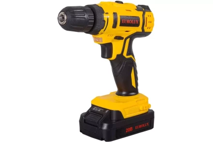 Дрель-шуруповерт Eurolux ДА-20/2Li 72/14/52 купить в Ижевске