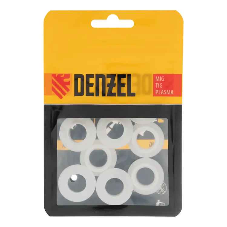 Кольцо газовой линзы Denzel 93660 для TIG горелки тип 26, 10 шт купить в Ижевске