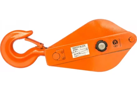 Блок монтажный однорольный с  крюком TOR HQG(L) K1-3,2 т с откидной щекой (S) 1048600 купить в Ижевске