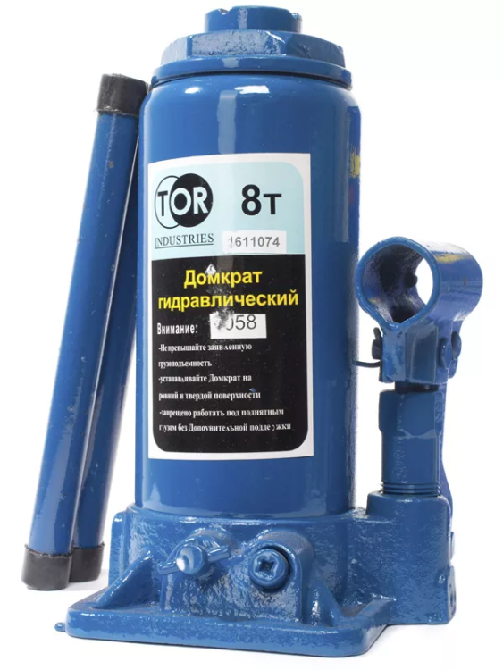 Домкрат гидравлический TOR ДГ-8 г/п 8,0 т (G) 1058 купить в Ижевске