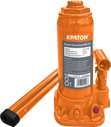 Домкрат бутылочный Кратон HBJ-8.0 2 30 01 006 купить в Ижевске