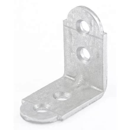 Уголок мебельный  усиленный, 2,0 мм, 30х30х16 мм, цинк  СИБРТЕХ Россия 46513 купить в Ижевске