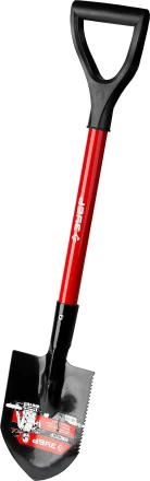 Лопата &quot;МАСТЕР&quot; автомобильная, стальной черенок, ЗУБР 39258 купить в Ижевске