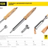 Паяльник MAXTerm с деревянной рукояткой, жало - конус, STAYER 55310-25, 25 Вт 55310-25 купить в Ижевске