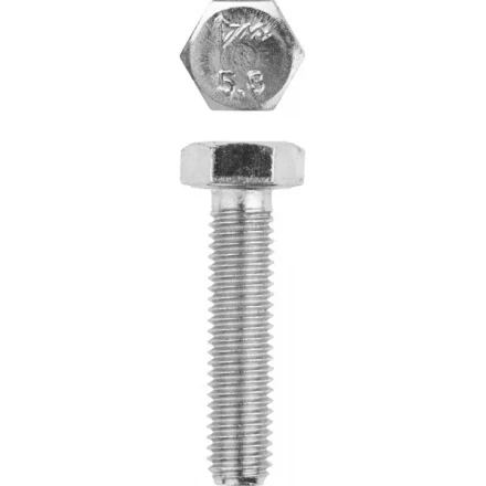 Болт ЗУБР &quot;МАСТЕР&quot; с шестигранной головкой, ГОСТ 7798-70, класс прочности 5.8, оцинкованный, M8x35мм, 5кг 303080-08-035 купить в Ижевске