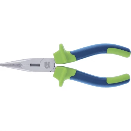 Длинногубцы прямые 160 мм двухкомпонентные рукоятки СИБРТЕХ 17104 купить в Ижевске