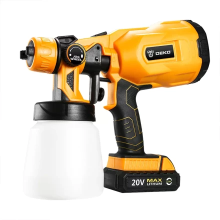 Краскопульт аккумуляторный DKSG20K2 DEKO, 063-4180 купить в Ижевске