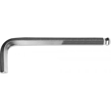 Ключ KRAFTOOL &quot;INDUSTRIE&quot; имбусовый, длинный, Cr-V, хромосатинированное покрытие, HEX 22 27437-22 купить в Ижевске