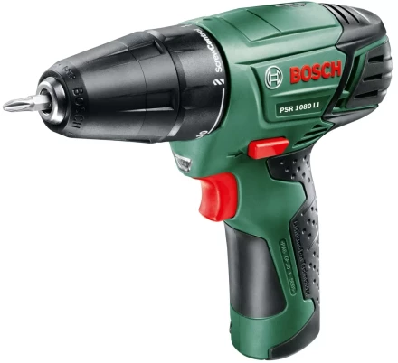 Аккумуляторная дрель BOSCH PSR 1080 LI интегрированный аккумулятор (0.603.985.021) купить в Ижевске