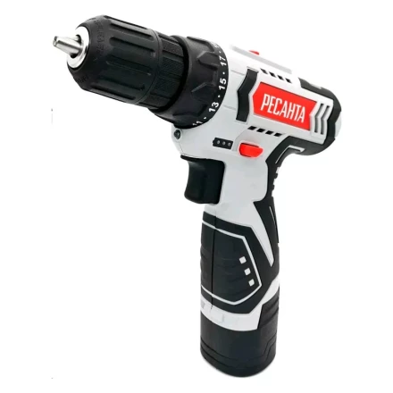 Дрель-шуруповерт аккумуляторная Ресанта ДА-12-2Л 75/14/1 купить в Ижевске