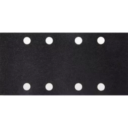 Лист шлиф. универсал. URAGAN "Оптимален для твердых пород дерева" 8 отверстий по линии, для ПШМ, P100, 80х166мм, 50шт 907-22101-100-50