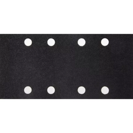 Лист шлиф. универсал. URAGAN &quot;Оптимален для твердых пород дерева&quot; 8 отверстий по линии, для ПШМ, P100, 80х166мм, 50шт 907-22101-100-50 купить в Ижевске