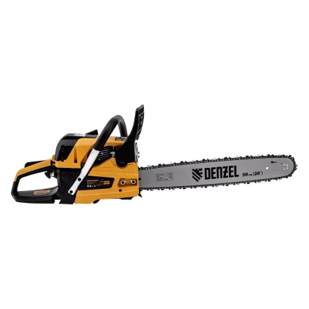 Пила цепная бензиновая Denzel DS-5820, шина 50 см, 58 см3, 3.6 л.с, шаг 0,325, паз 1,5 мм, 76 звеньев 95238 купить в Ижевске