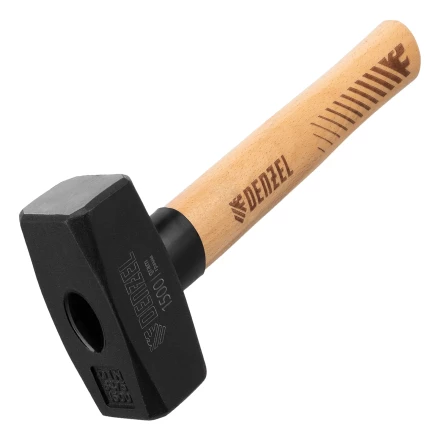 Кувалда, 1500 г Denzel 11019, кованая головка, буковая рукоятка купить в Ижевске