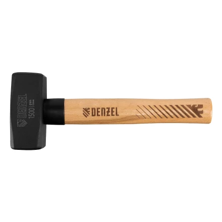 Кувалда, 1500 г Denzel 11019, кованая головка, буковая рукоятка купить в Ижевске