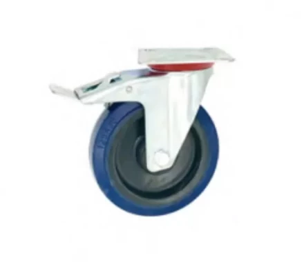 Колесо поворотное резина SRCLb 93 75 мм с тормозом (F) 1027240 купить в Ижевске