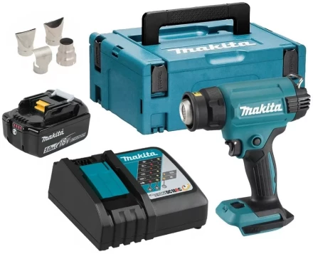 Аккумуляторный тепловой пистолет (фен) Makita DHG181RT1J купить в Ижевске