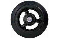 Большегрузное колесо на ось  HITCH 125*50 резина черная D54 (SZ085019)
