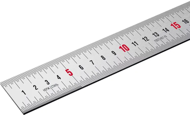 ЗУБР Про-20, длина 0.20 м, усиленная нержавеющая линейка, Профессионал (34280-020) купить в Ижевске