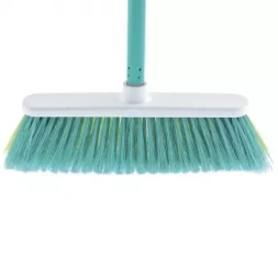 Щетка пластмассовая  для подметания пола  270 мм &quot;COMBI&quot;  с черенком 120 см D22мм ELFE 93564