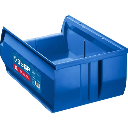 ЗУБР ЛСК-38, 38 л, 500 х 310 х 250 мм, складской лоток, Профессионал (38061-38) купить в Ижевске