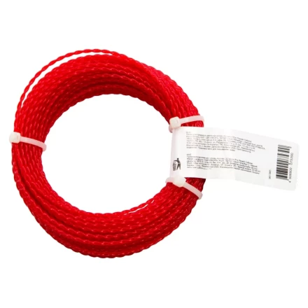 Леска для триммера овальная витая, 2.0 мм х 15 м, Россия Сибртех 961365 купить в Ижевске