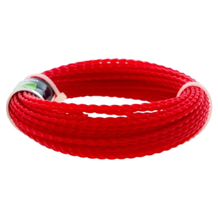 Леска для триммера овальная витая, 2.0 мм х 15 м, Россия Сибртех 961365 купить в Ижевске