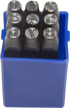 Клейма ЗУБР цифровые арабские, шрифт 8мм 21501-08_z01 купить в Ижевске